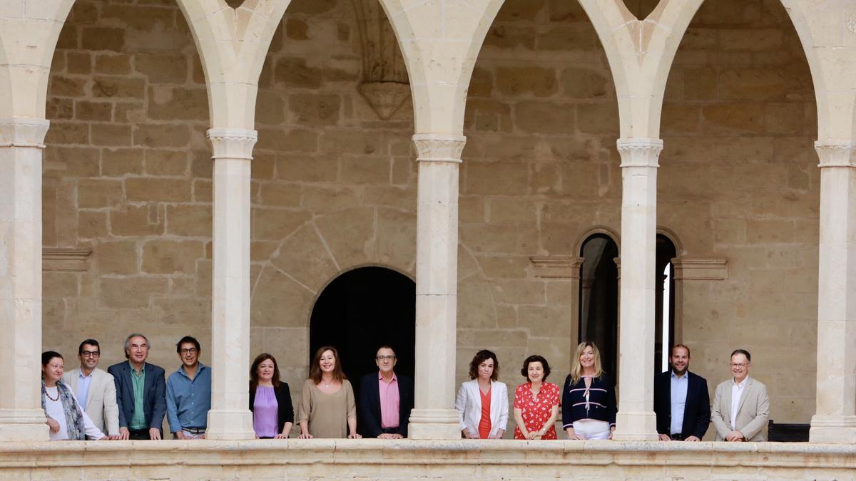 Todo el Govern se reunió ayer en Bellver para hacer Balance y celebrar los tres años de gestión.