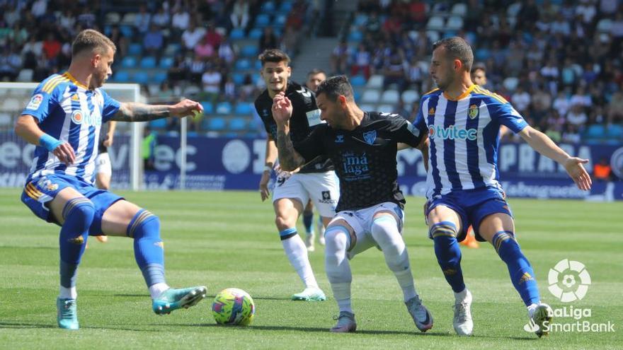 El Málaga CF, a la espera de una carambola ínfima para salvarse