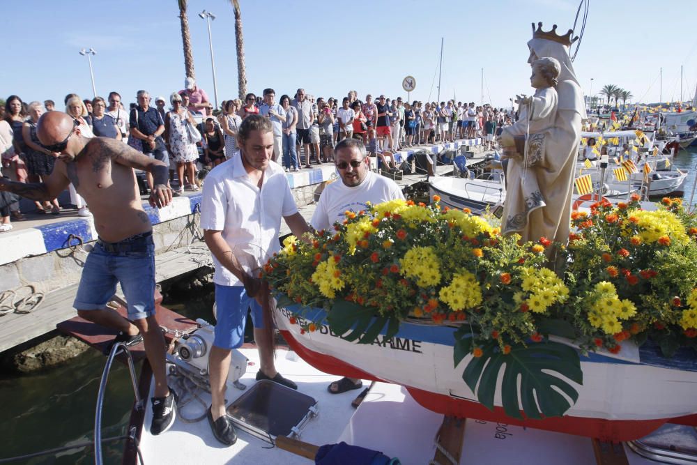 Processó marinera en honor a la Verge del Carme a l''Estartit