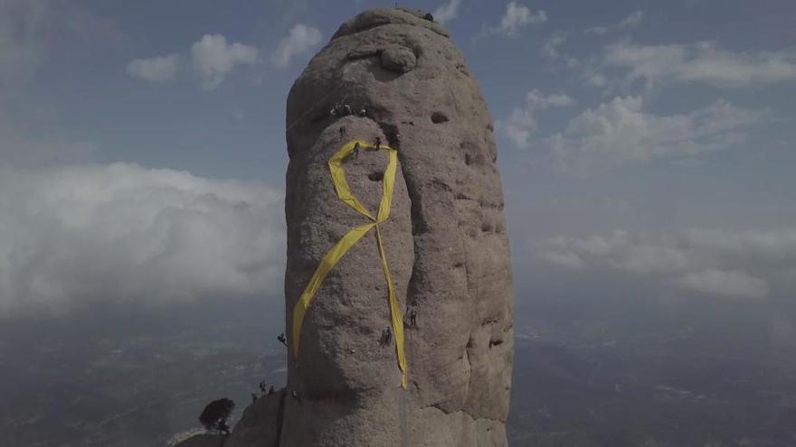 Així es van portar els presos a Montserrat