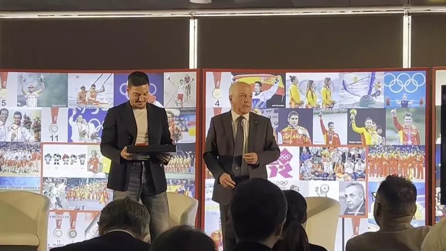 Homenaje del COE al karateka malagueño Damián Quintero