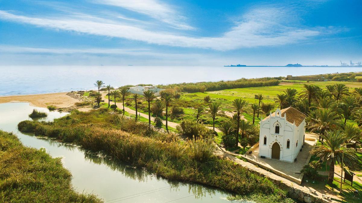 Vista de la playa dels Peixets de Alboraia