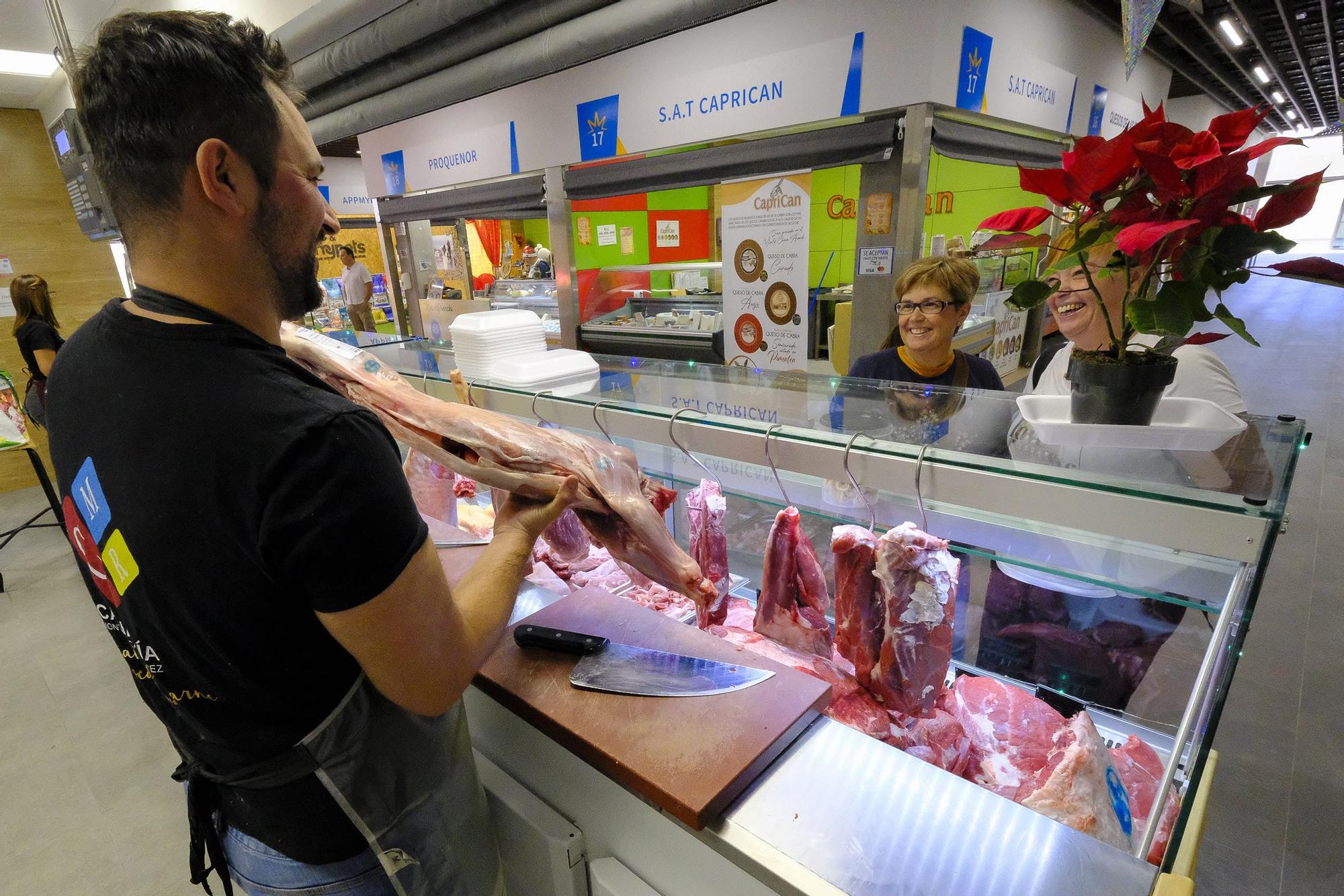 Compras en los mercados de Gáldar y Guía para la cena de Nochebuena