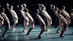 Momento de la representación del ’Stabat Mater’ a cargo de los Ballets Canadiens de Montréal