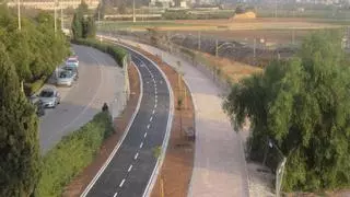 La vía verde de Burjassot se hace visible