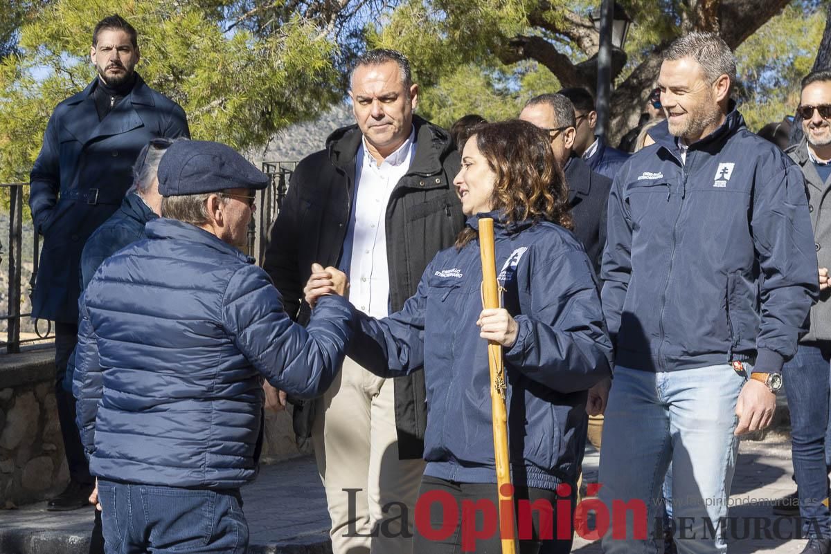 Así ha sido la visita de Isabel Díaz Ayuso a Caravaca de la Cruz