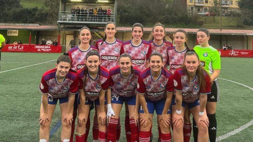 El fútbol femenino crea cantera en la U. D. Llanera, con más de cien jugadoras y cuatro equipos