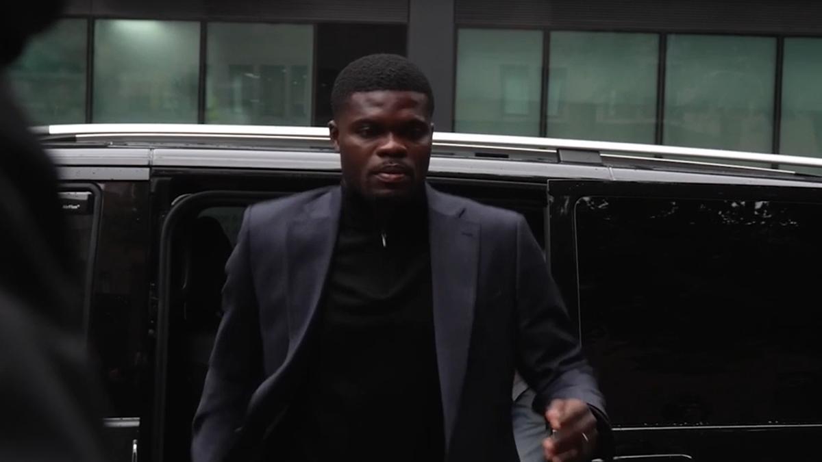 Thomas Partey comparece ante la audiencia en Londres