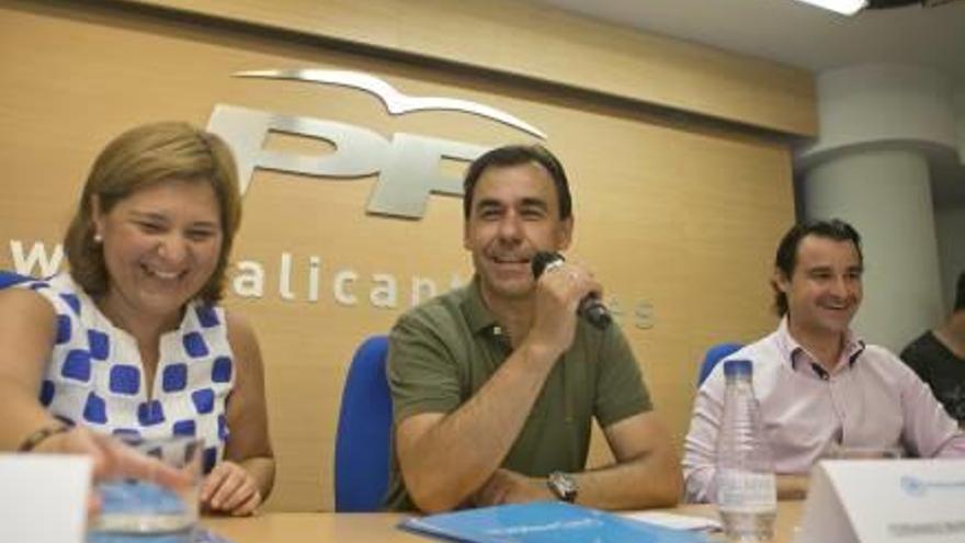 Martínez-Maíllo, ayer, durante el acto celebrado en Alicante.