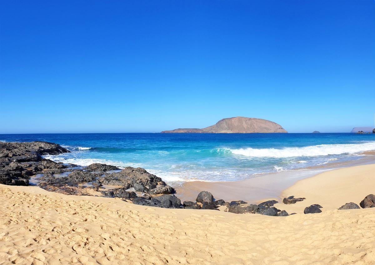 La Playa de las Conchas en La Graciosa