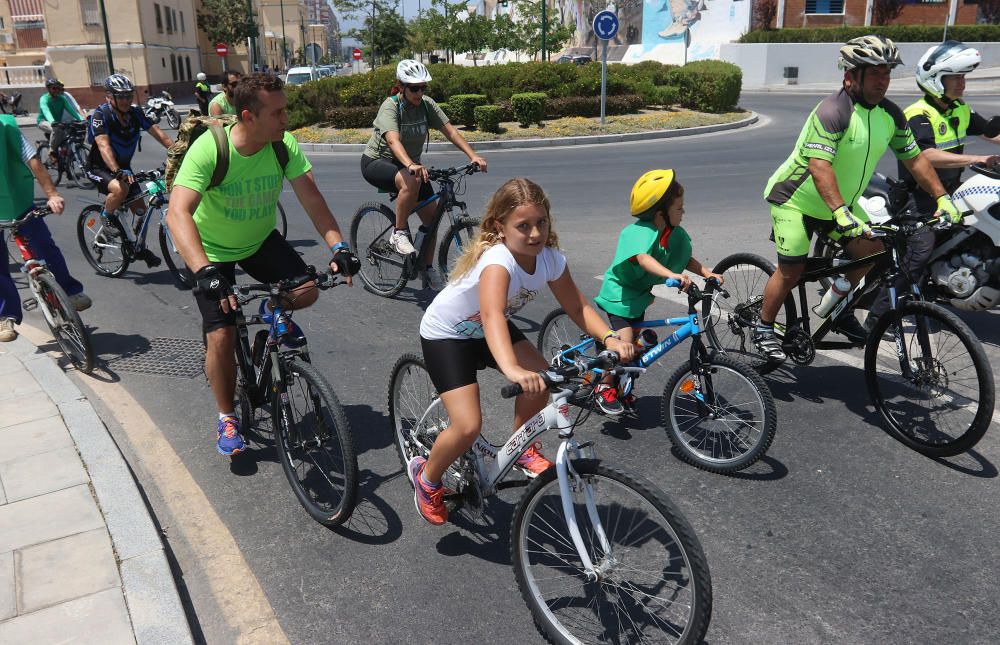 II Marcha en Bici por el Bosque Urbano en Repsol