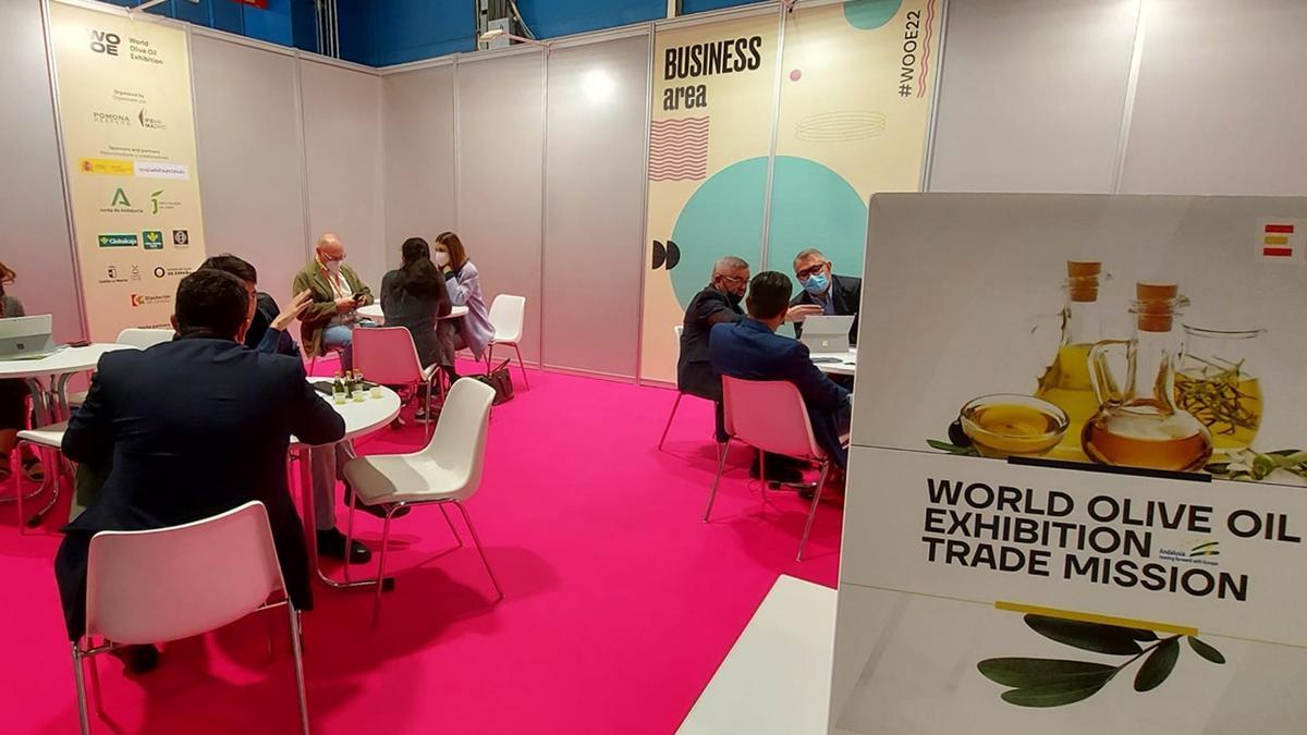 Feria B2B en la Misión Inversa World Olive Oil Exhibition 2022.