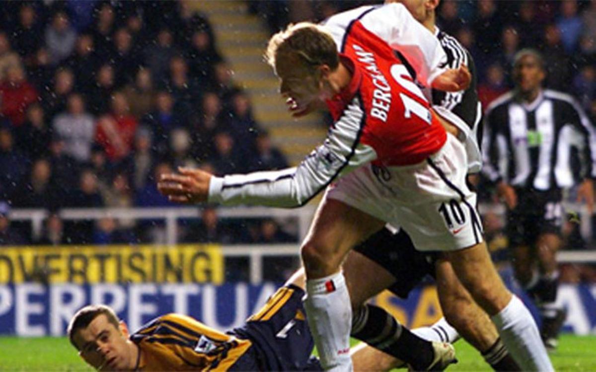 Dennis Bergkamp hizo historia en el Arsenal