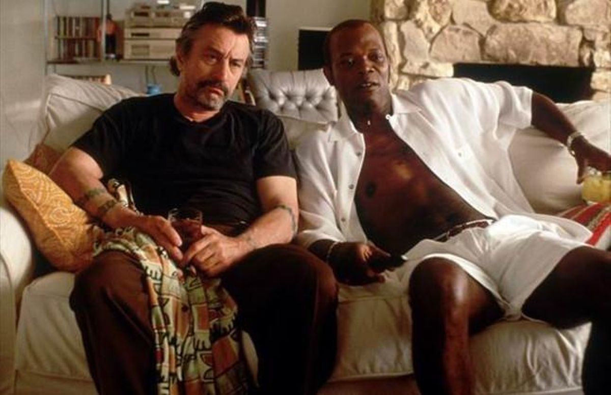 Els actors Robert De Niro (esquerra) i Samuel L. Jackson, a ’Jackie Brown’. Els actors Robert De Niro (esquerra) i Samuel L. Jackson, a ’Jackie Brown’.
