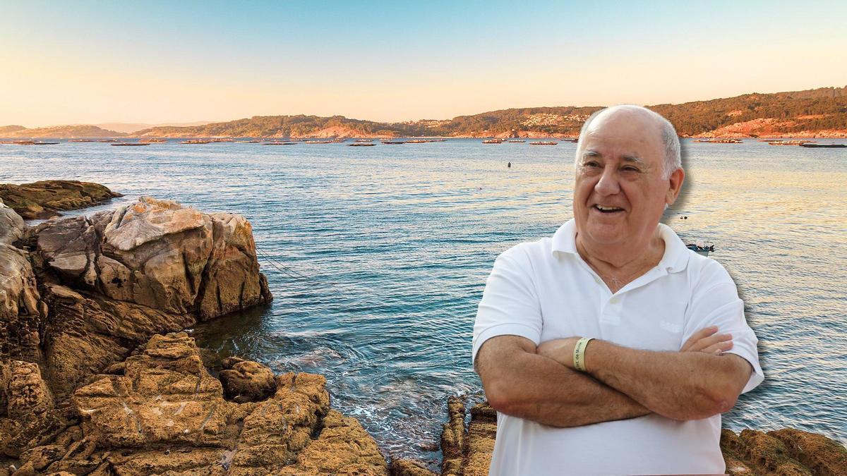 El refugio de Amancio Ortega es una paradisiaca ría en Pontevedra.