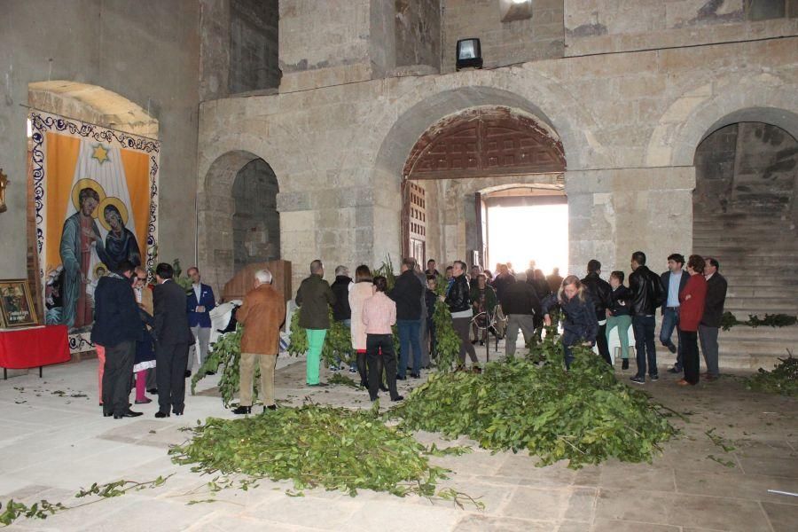 Procesión de Santa María en Fuentesaúco