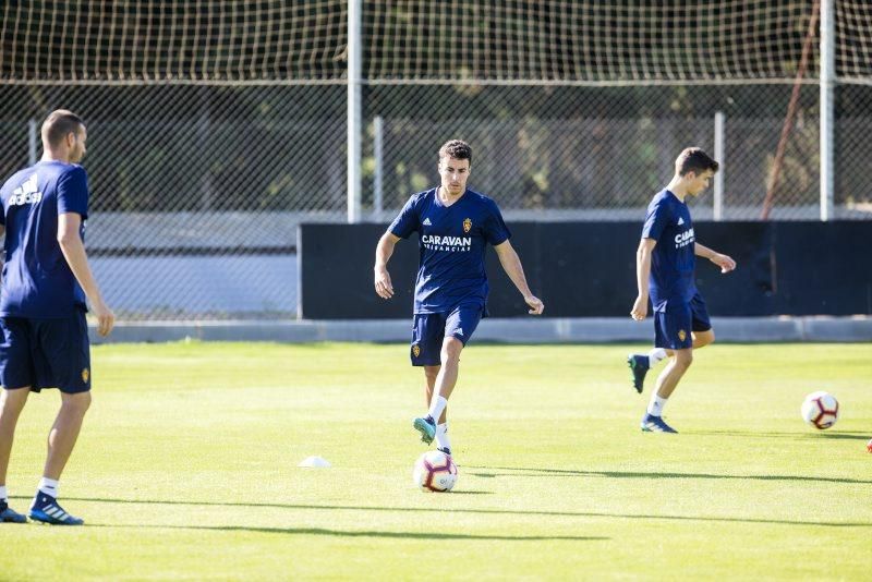 Primer entrenamiento del Real Zaragoza