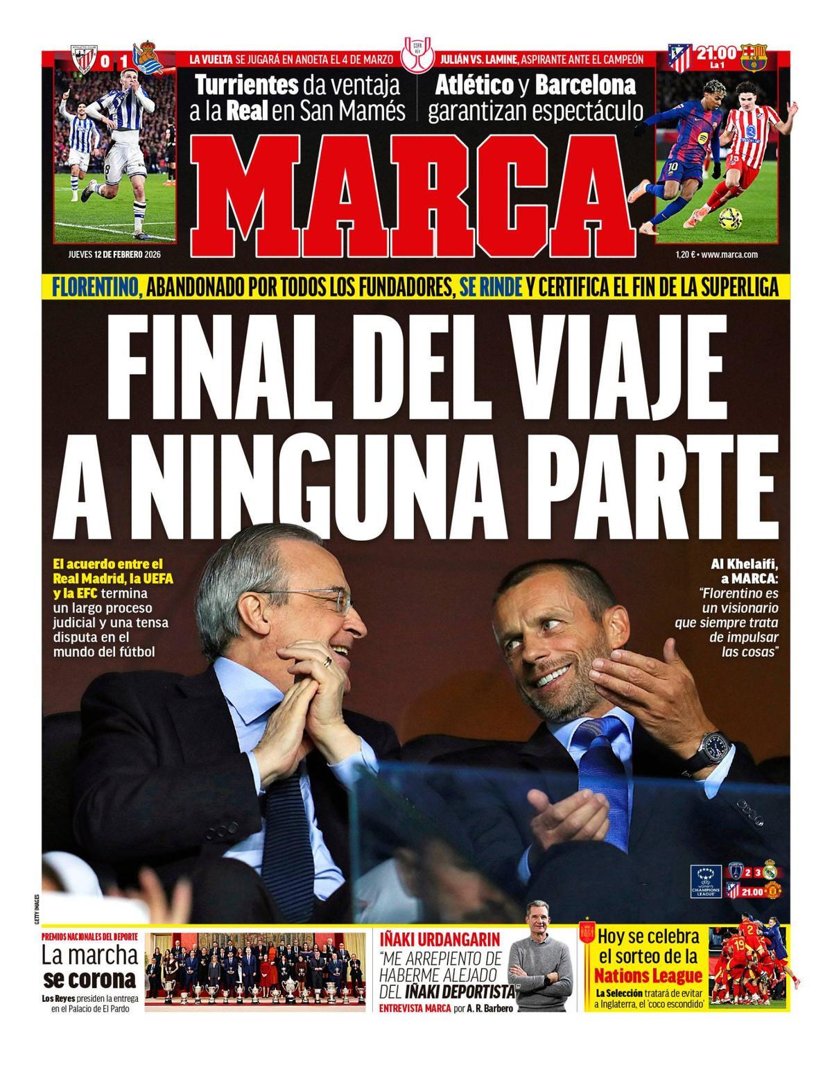 Las portadas de la prensa deportiva de hoy Las portadas de la prensa deportiva de hoy