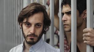 Pablo Gómez-Pando (izquierda) y Pablo Espinosa en ’Tebas Land’, dirigida por Natalia Menéndez.