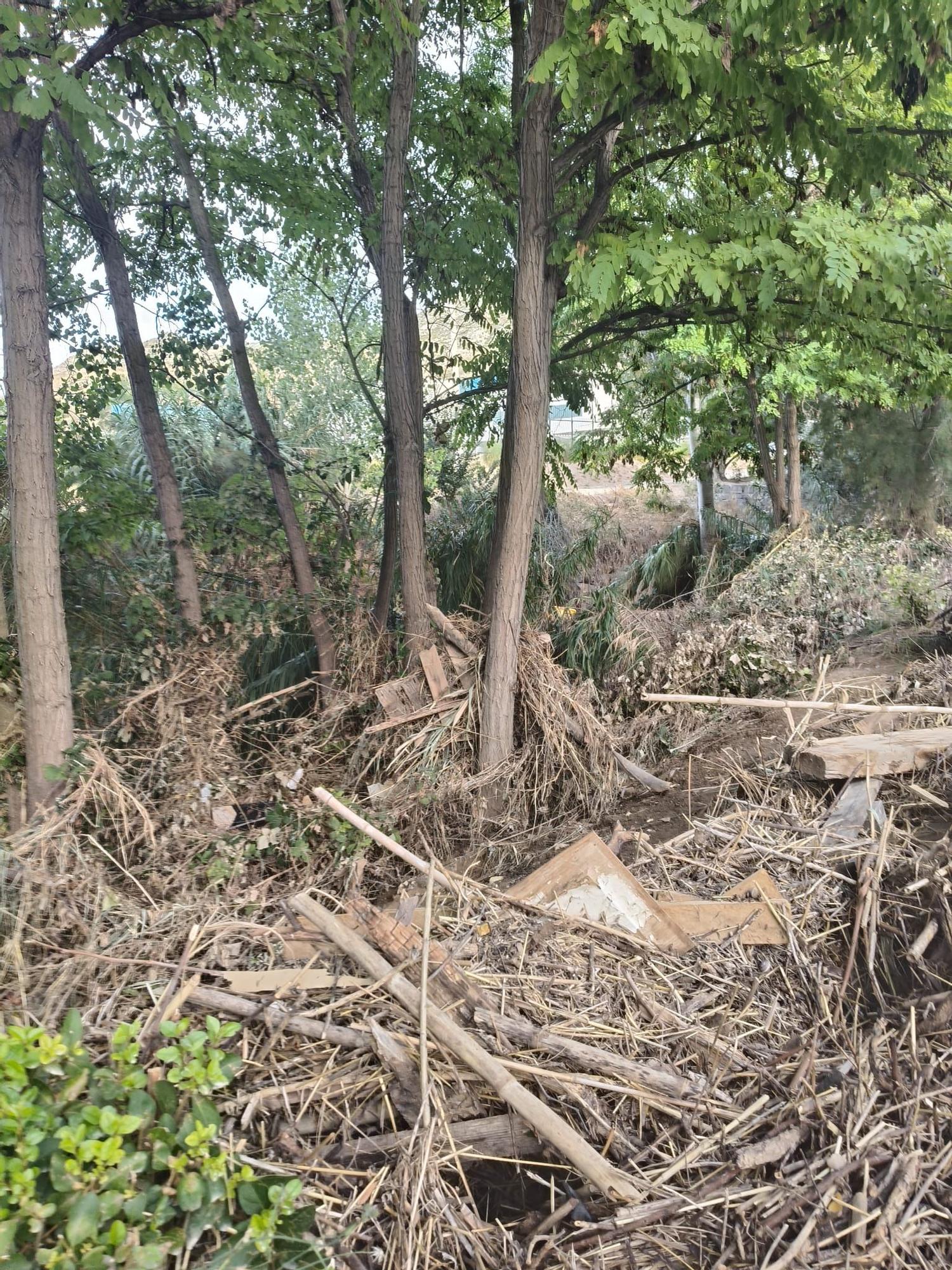 Cadrete y María de Huerva y Cuarte de Huerva tras la riada de hace una semana