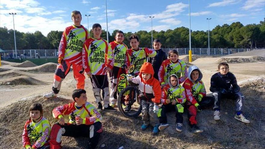 Grandes progresos para los chicos del Club BMX Valdejalón