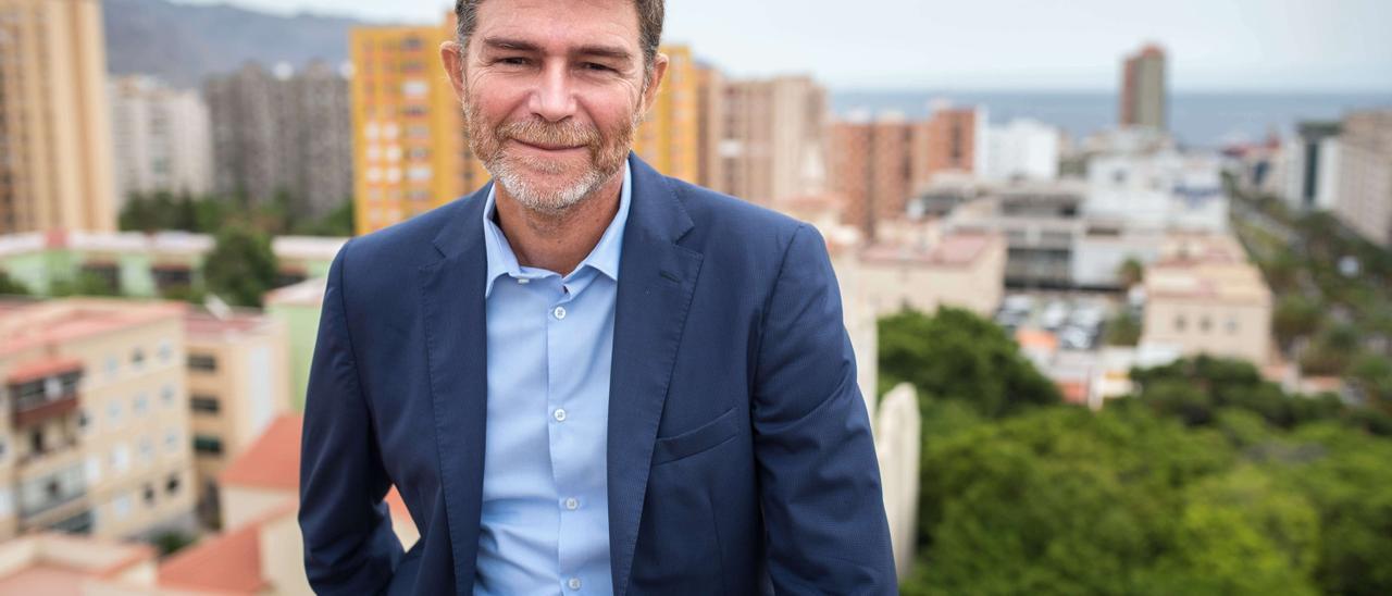 Guillermo Díaz Guerra, portavoz del PP en el Ayuntamiento de Santa Cruz de Tenerife.