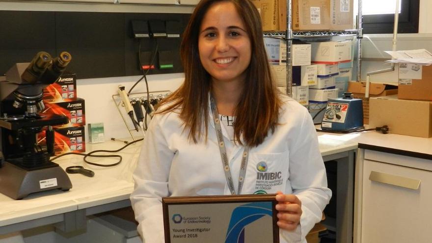 Violeta Heras, premiada por su investigación sobre la obesidad infantil