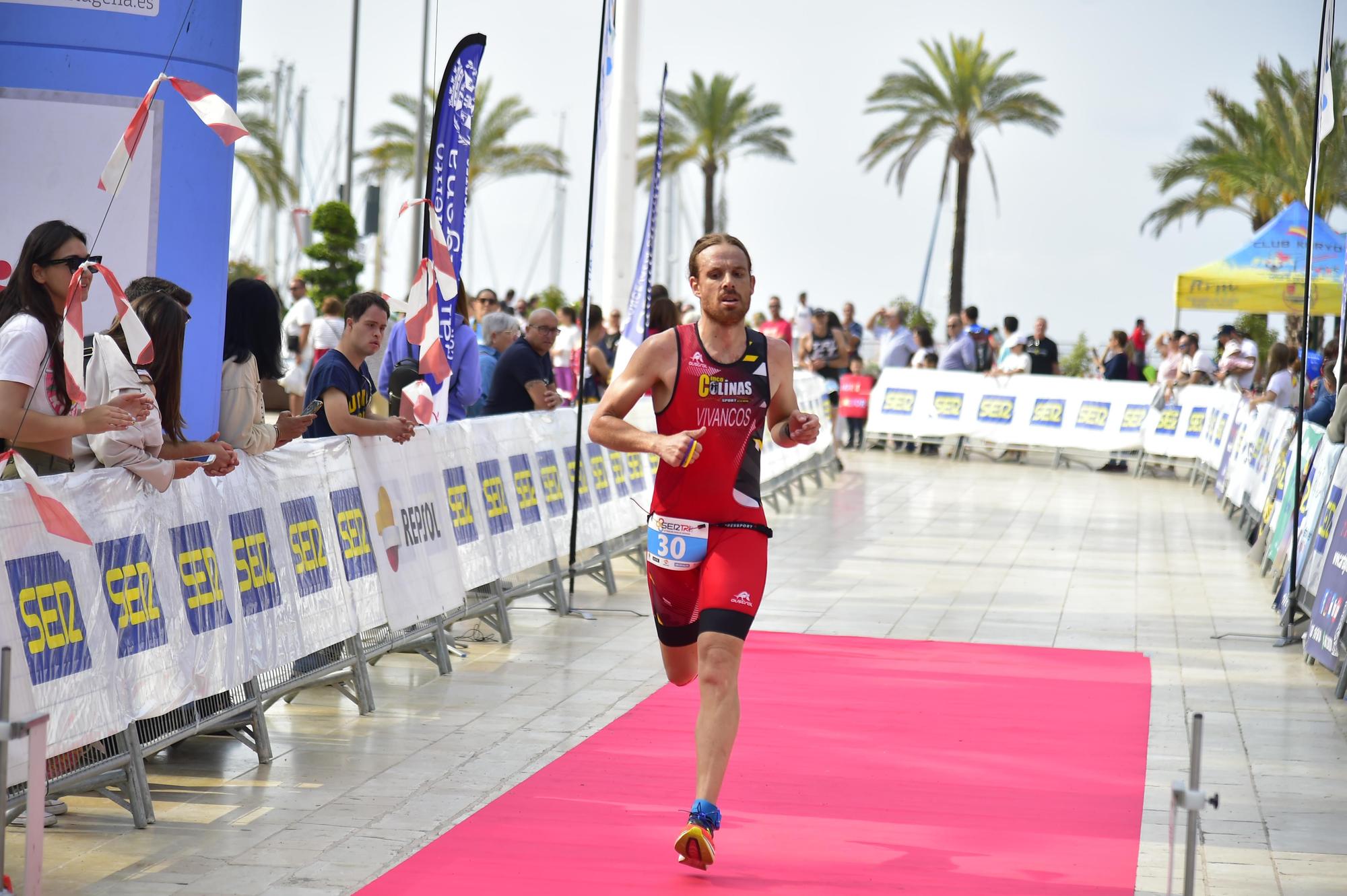 Las mejores fotos del Triatlón Ciudad de Cartagena 2023.