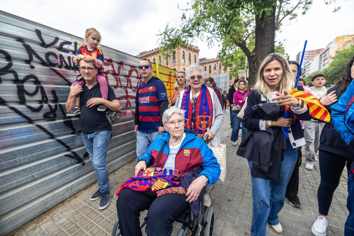 Así está el Camp Nou antes del decisivo partido del Barça femenino contra el Bayern