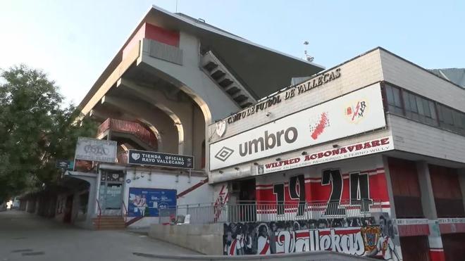El Rayo abrirá mañana el estadio de Vallecas para la inspección de la Comunidad de Madrid