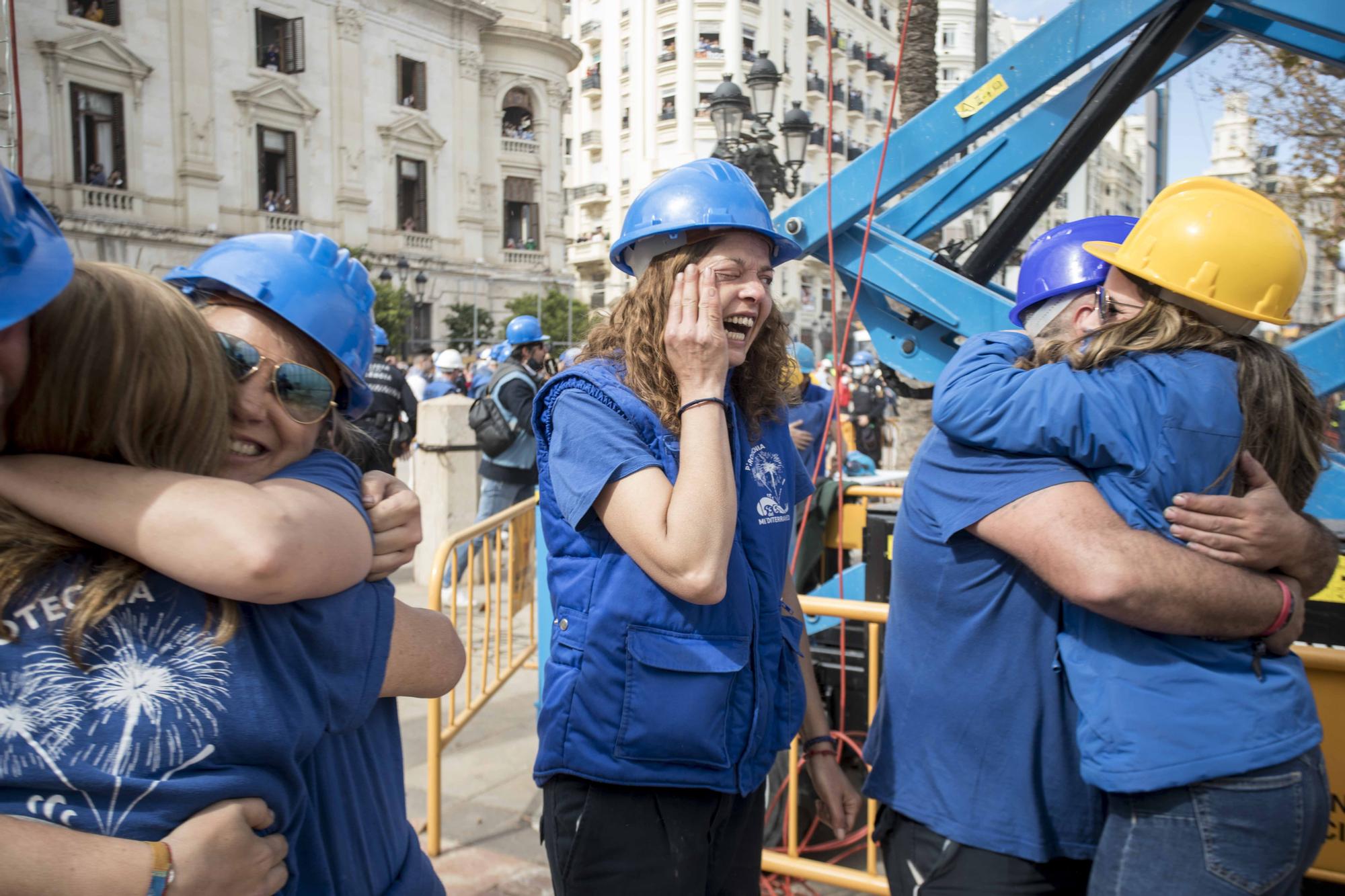 Mascletà del 12 de marzo: ambientazo en la plaza del Ayuntamiento