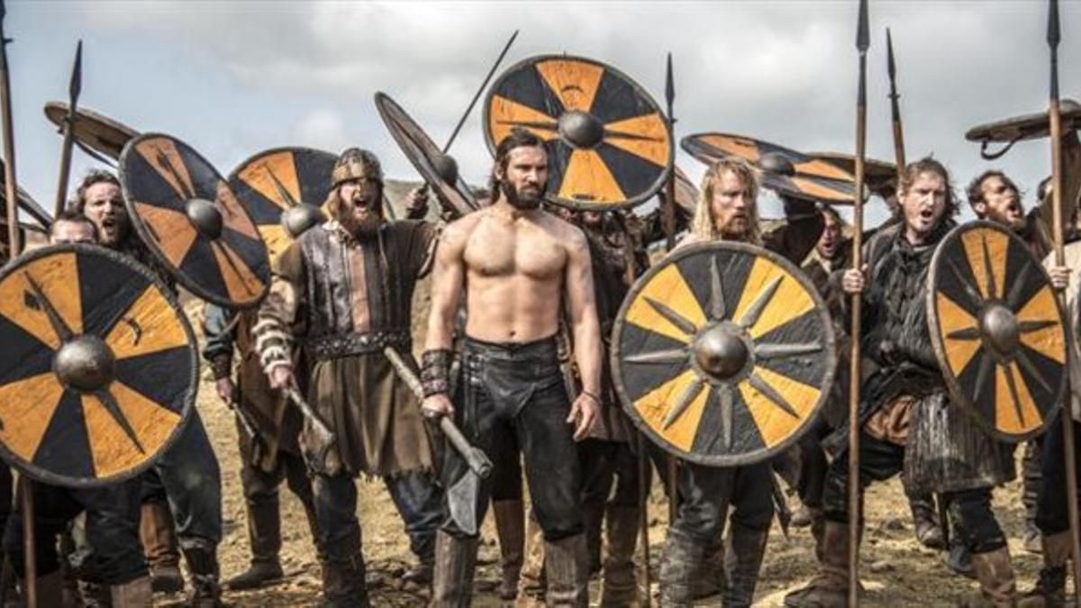 Escena del primer episodio de la segunda temporada de 'Vikingos'.