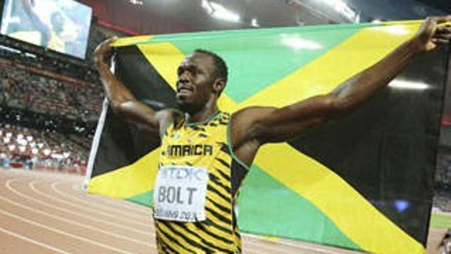 Usain Bolt, campeón del mundo de 200 metros