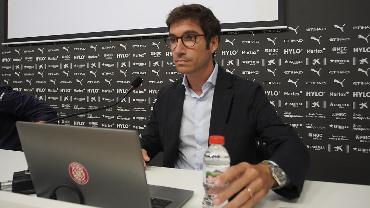 El director general del Girona, Ignasi Mas-Bagà