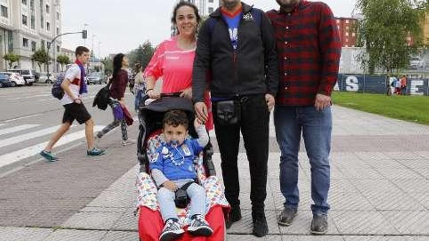 Yago García Argüelles, Nuria Argüelles, Luis García y Diego Rodríguez.