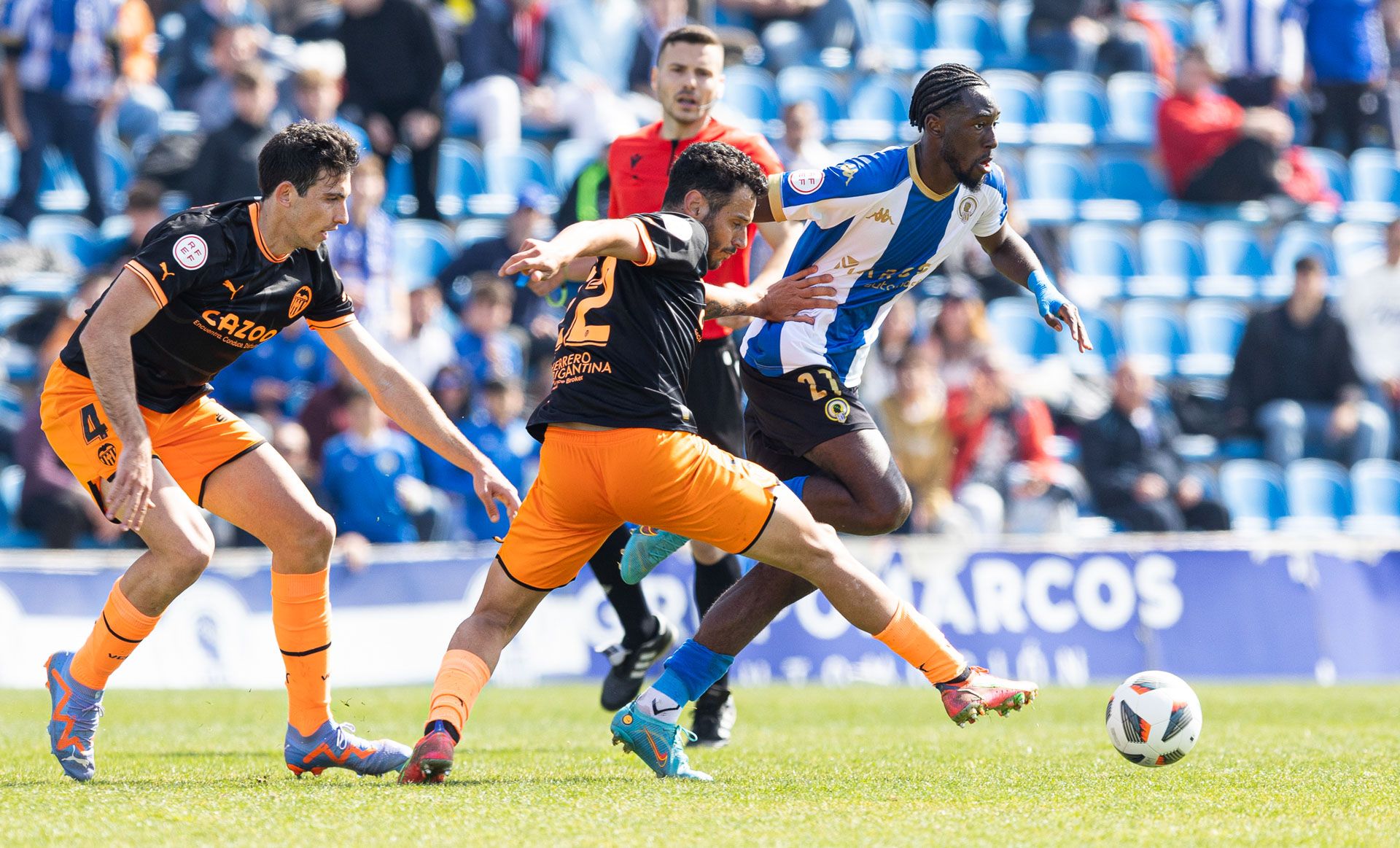 Derrota del Hércules ante el Valencia Mestalla