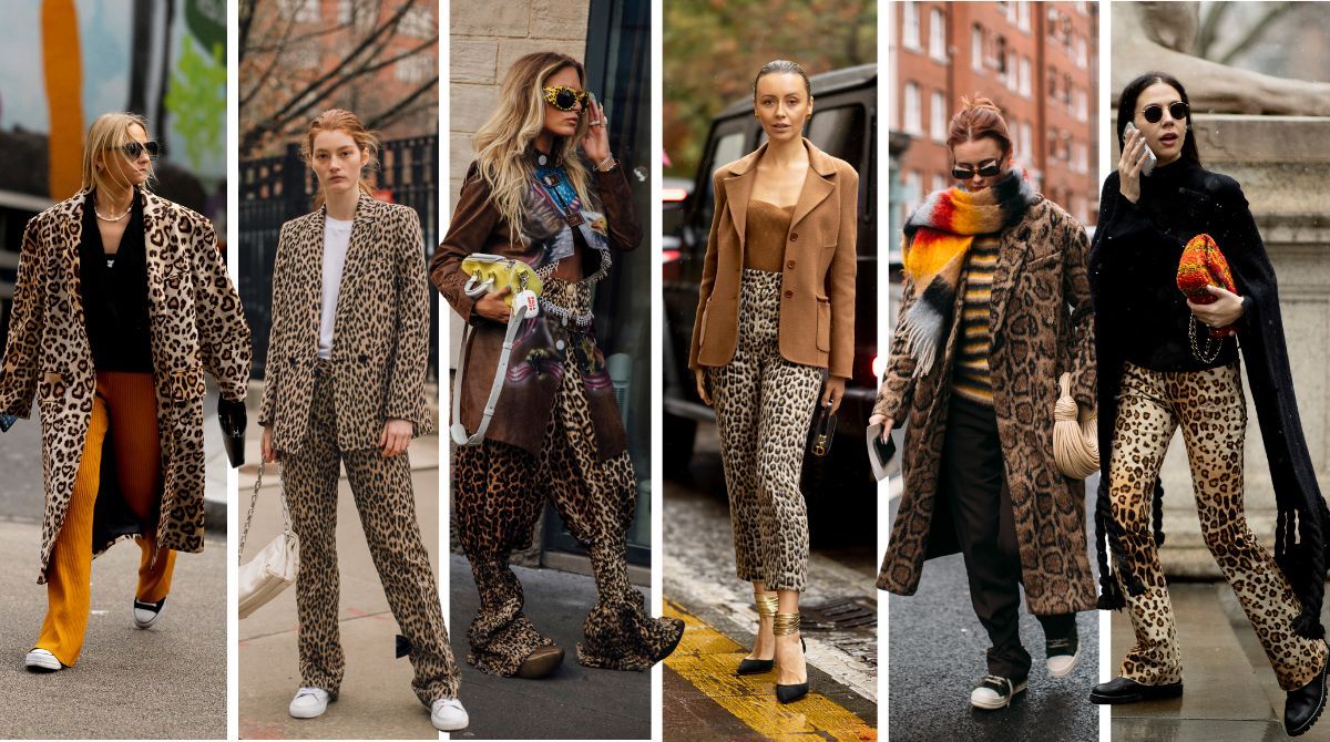 El 'animla print' de leopardo arrasa en el 'street style' internacional