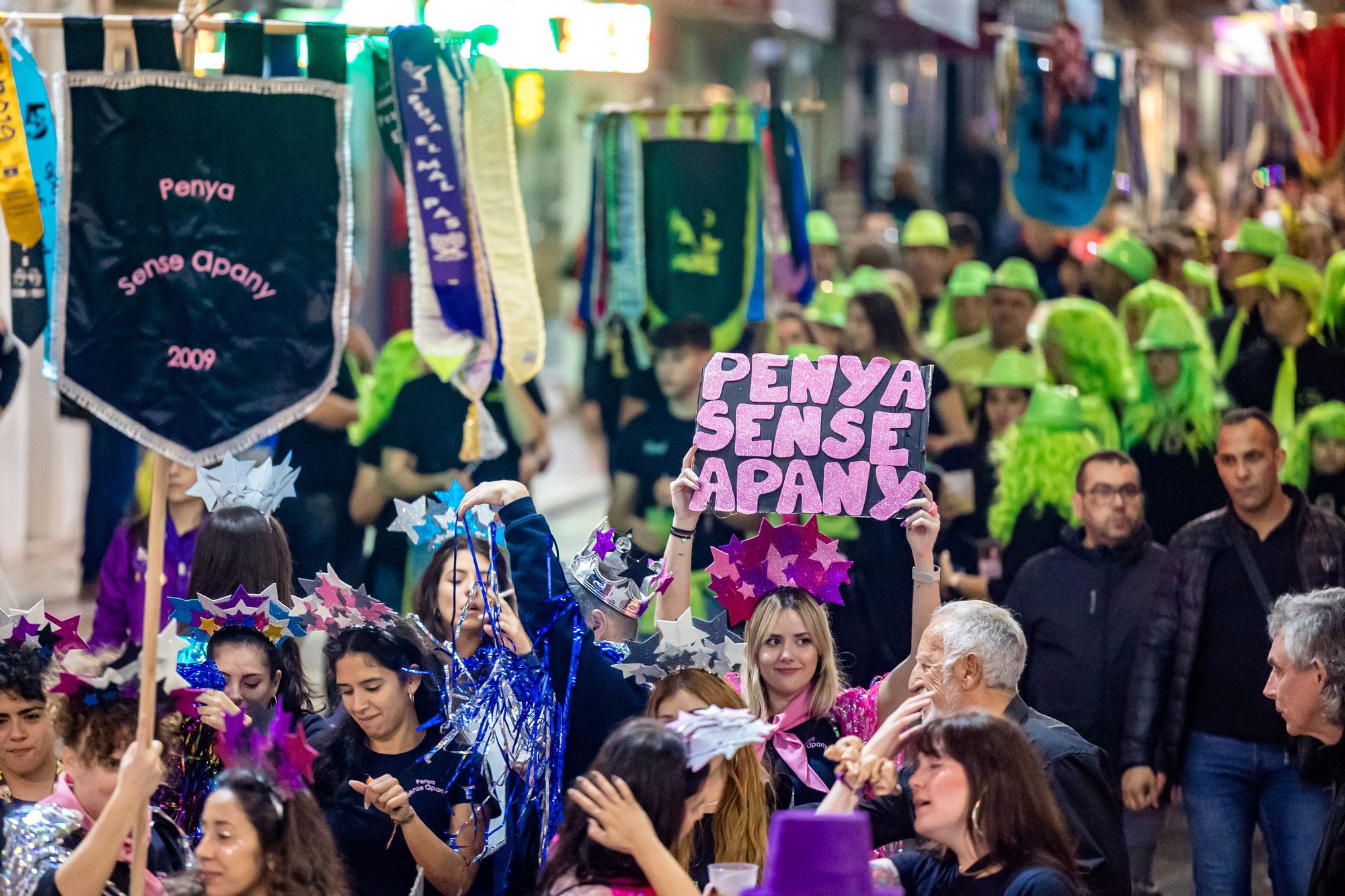 La Entrada de Peñas marca el inicio de las Fiestas de Benidorm