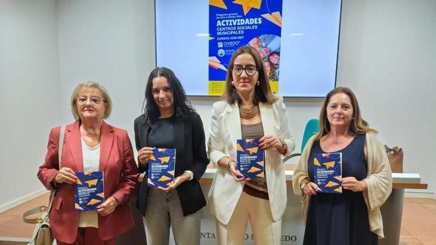 Oviedo lanza una oferta «histórica» para los centros sociales del municipio con 269 actividades y 4.800 plazas