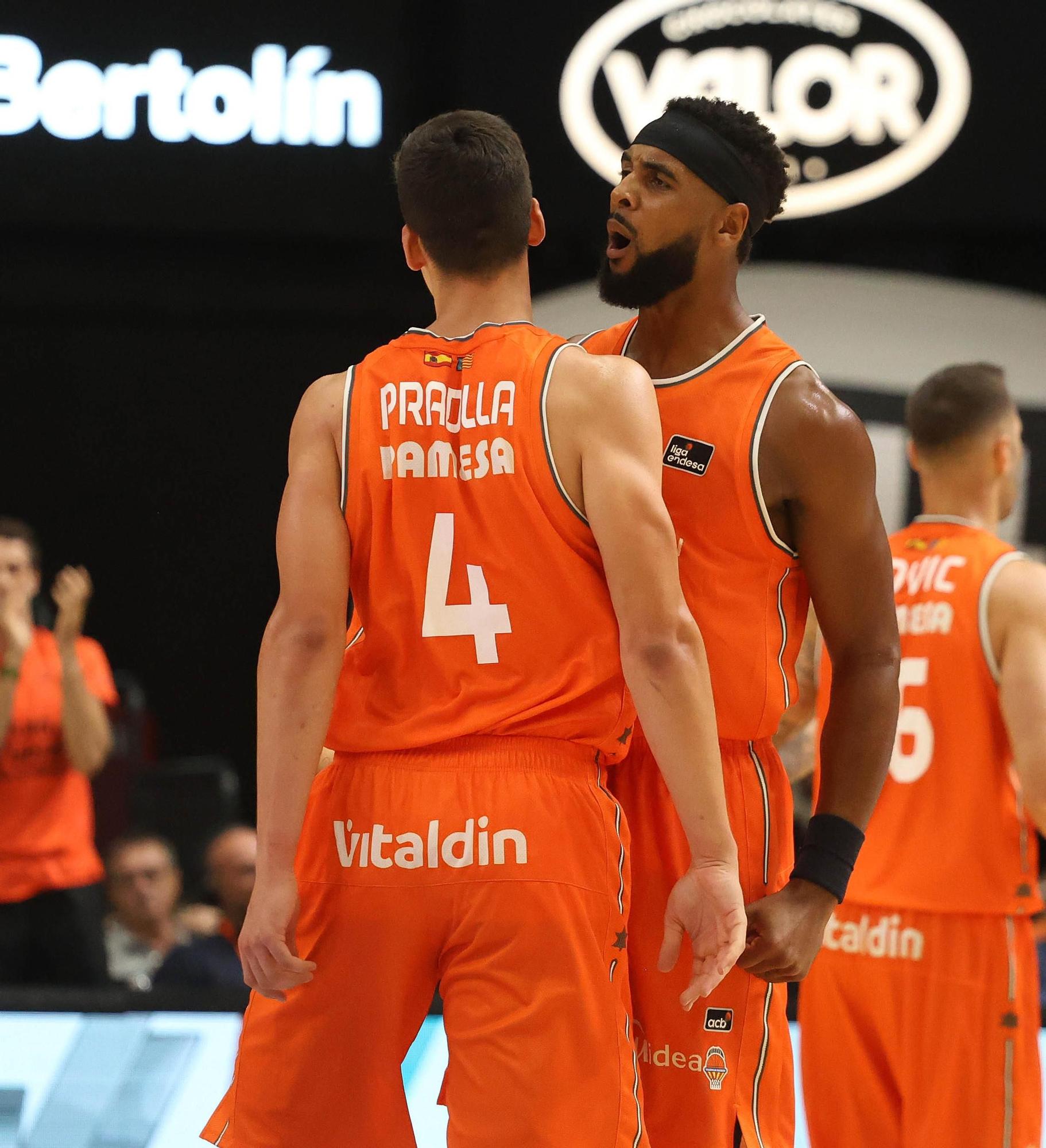 Las imágenes del Valencia Basket vs Monbus Obradoiro