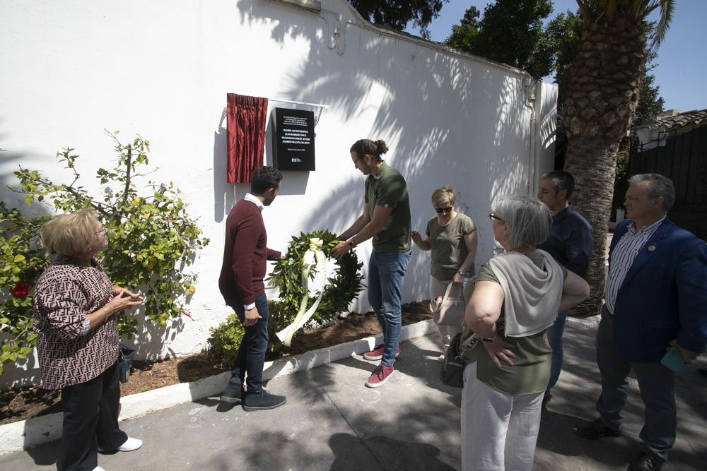 Cuatro vecinos de Sagunt que sufrieron la barbarie nazi en el campo de Mauthausen ya tienen un lugar donde ser recordados en la entrada del cementerio de Sagunt