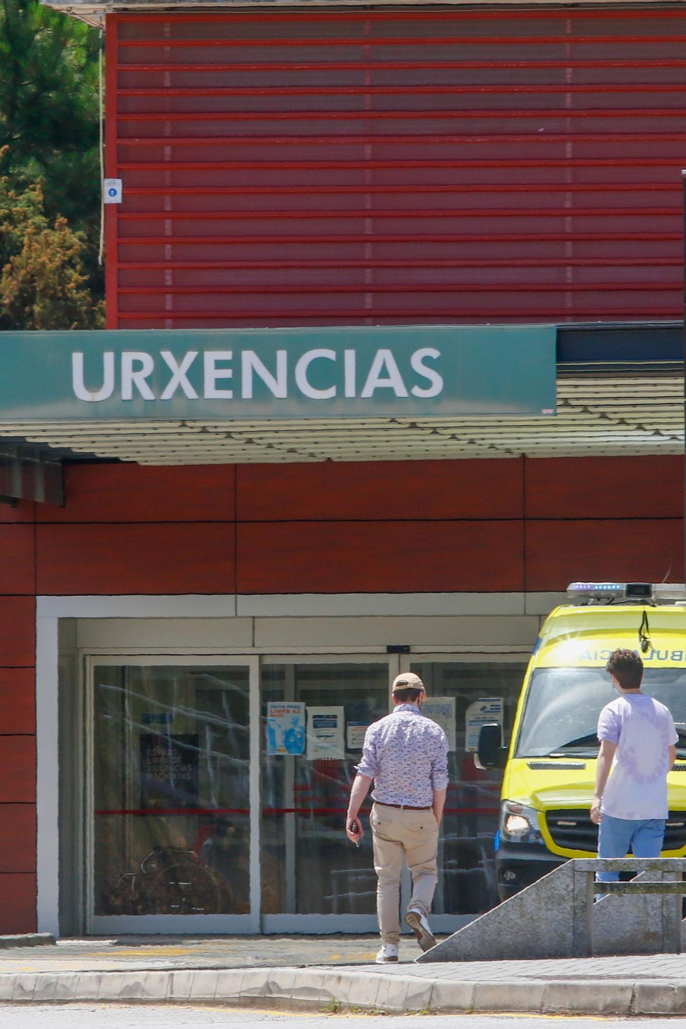 El servicio de urgencias del Hospital do Salnés.
