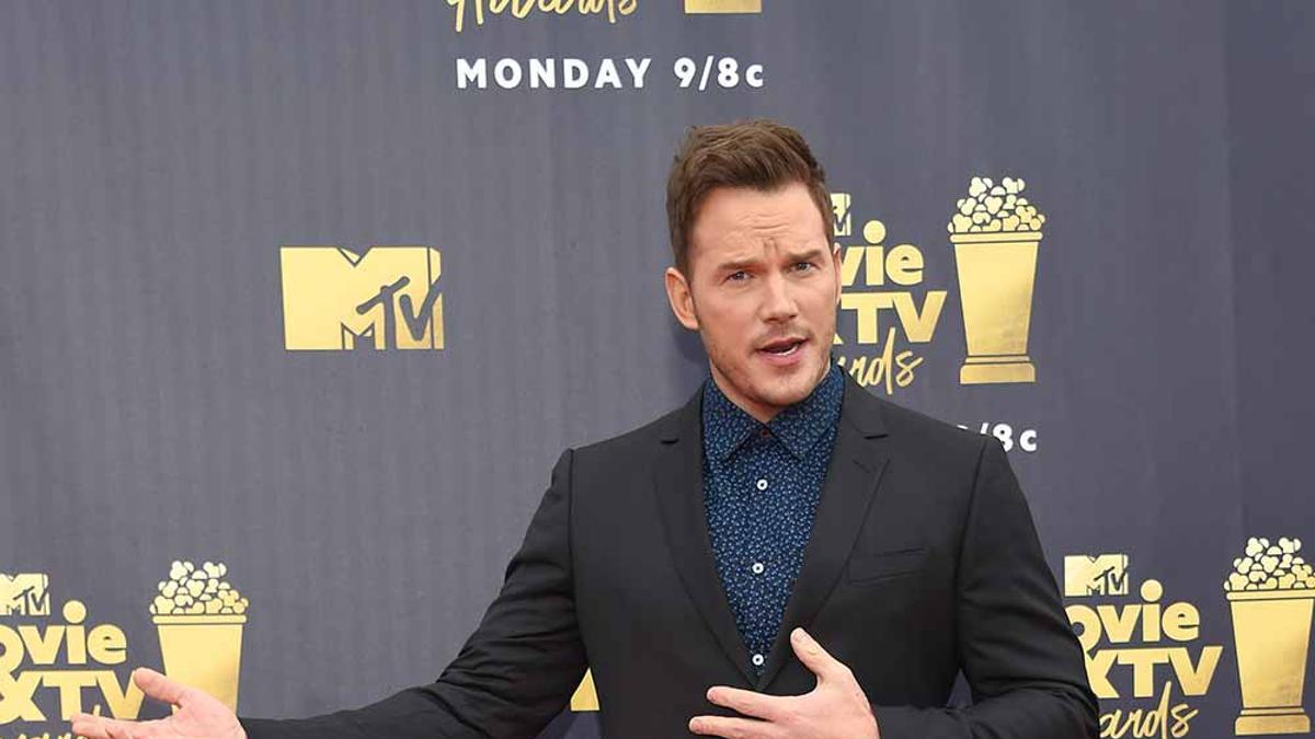 A Chris Pratt le cancelan hasta las abejas: una le pica en un ojo