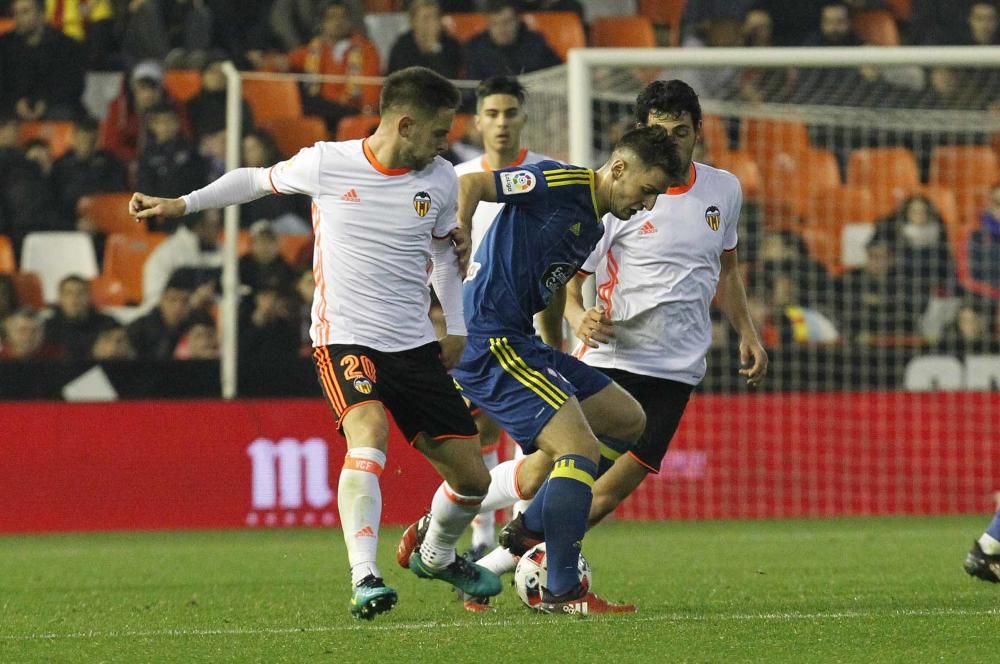 Las mejores imágenes del Valencia - Celta de Copa