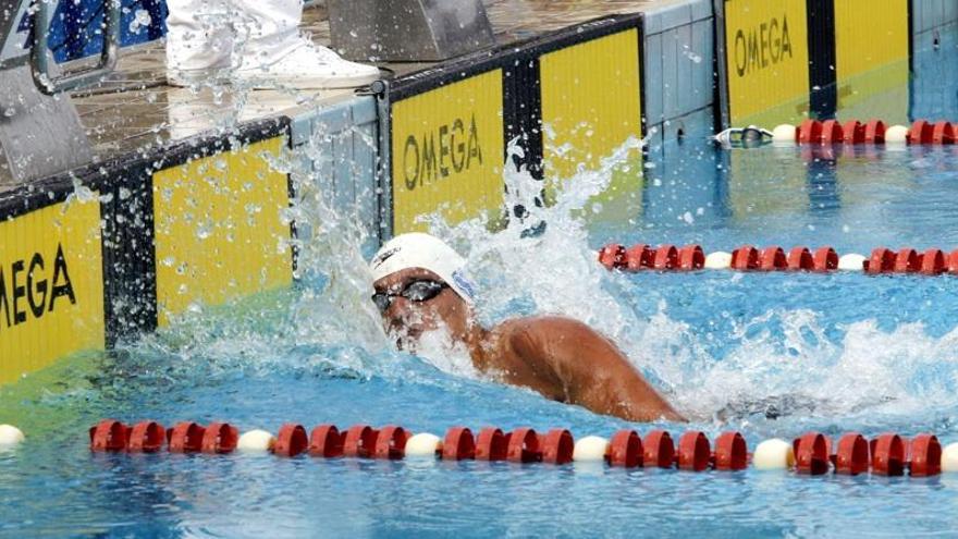 Carlos Peralta, campeón de España de 200 metros mariposa