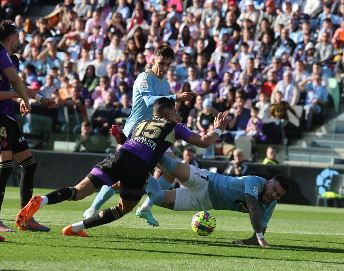 Las mejores imágenes del Celta-Valladolid (3-0)