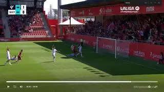 El 1-0 del CD Mirandés en el CD Mirandés 2 - 0 Albacete BP de la jornada 5 de LaLiga EA Sports