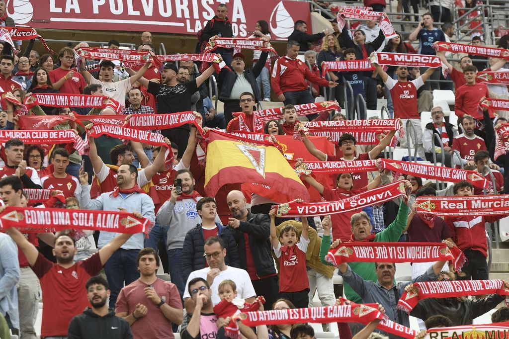 Las mejores imágenes del partido entre el Real Murcia y el Antequera