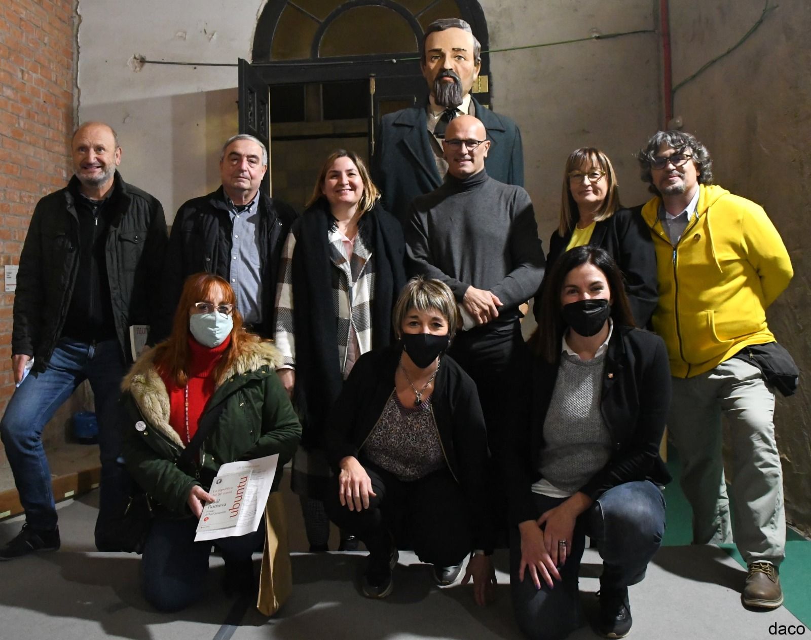 L'exconseller de la Generalitat Raül Romeva visita Figueres