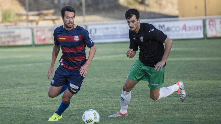 Setti, en una acció de la Jonquera-Llagostera B